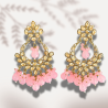 Arya Earrings - Exquisite Handcrafted Kundan Jewelry