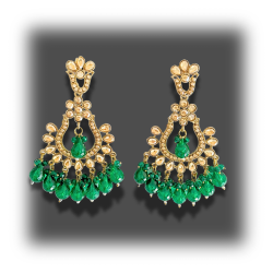 Kavya Kundan Earrings - Timeless Elegance and Intricate Craftsmanship