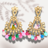 Kavya Kundan Earrings - Timeless Elegance and Intricate Craftsmanship