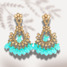 Kavya Kundan Earrings - Timeless Elegance and Intricate Craftsmanship