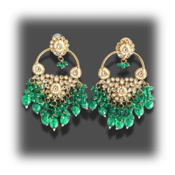 Anaya Kundan Earrings - Traditional Charm with Contemporary Elegance