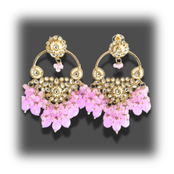 Anaya Kundan Earrings - Traditional Charm with Contemporary Elegance