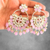 Ishani Kundan Earrings - Exquisite Craftsmanship & Timeless Elegance