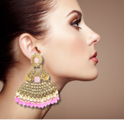 Aditi Kundan Earrings - Exquisite Elegance & Timeless Beauty