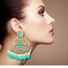 Aditi Kundan Earrings - Exquisite Elegance & Timeless Beauty