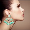 Neha Kundan Earring - Timeless Craftsmanship and Modern Elegance