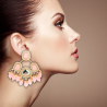 Neha Kundan Earring - Timeless Craftsmanship and Modern Elegance