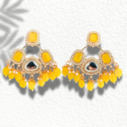 Neha Kundan Earring - Timeless Craftsmanship and Modern Elegance