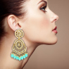 Shreya Kundan Earring - Traditional Craftsmanship, Modern Elegance