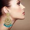 Shreya Kundan Earring - Traditional Craftsmanship, Modern Elegance