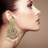 Shreya Kundan Earring - Traditional Craftsmanship, Modern Elegance