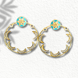 Aarohi Kundan Earring - Timeless Craftsmanship, Modern Elegance