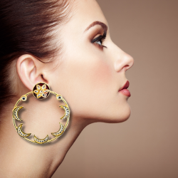 Aarohi Kundan Earring - Timeless Craftsmanship, Modern Elegance