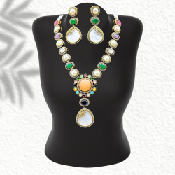 Diya Necklace Set: Radiant Elegance for Every Occasion