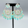 Ishani Kundan Earrings - Exquisite Craftsmanship & Timeless Elegance