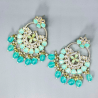 Ishani Kundan Earrings - Exquisite Craftsmanship & Timeless Elegance