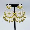 Ishani Kundan Earrings - Exquisite Craftsmanship & Timeless Elegance