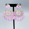 Ishani Kundan Earrings - Exquisite Craftsmanship & Timeless Elegance