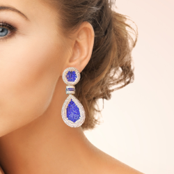 Skye Nano Setting CZ Earrings - Dazzling Statement Jewelry