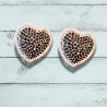 Juno Heart Nano CZ Earrings - Enchanting and Romantic Jewelry