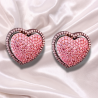 Juno Heart Nano CZ Earrings - Enchanting and Romantic Jewelry