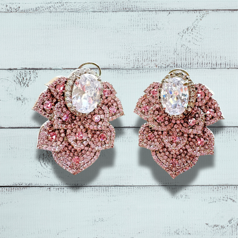 Kaia Nano CZ Earrings - Elegant Sparkle and Sophistication