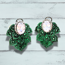 Kaia Nano CZ Earrings - Elegant Sparkle and Sophistication